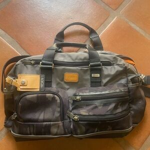 Tumi camo briefcase/laptop bag